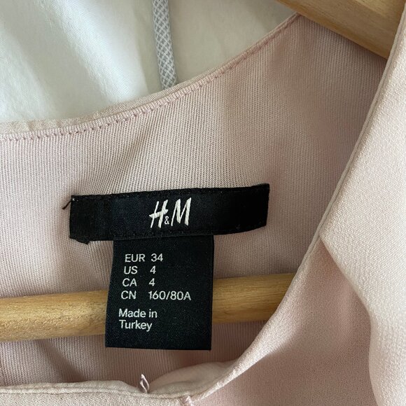 H&M Chiffon Flounce Mini Dress - Picture 5 of 5